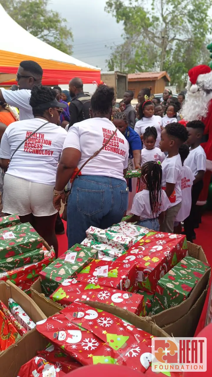Wrapped gifts for children