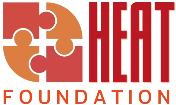 HEAT Foundation puzzle mark and wordmark